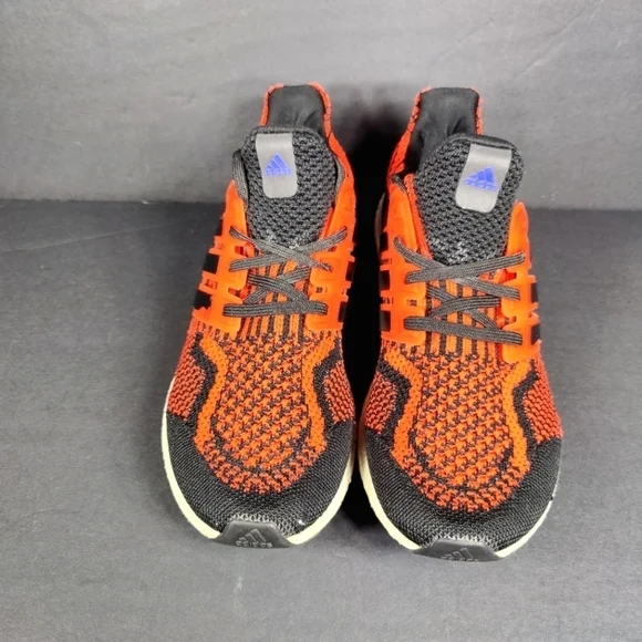 Adidas Ultra Boost 5.0 DNA Mens Running Shoes Rust Red Black White Sneakers Sz 8 - Picture 2 of 10